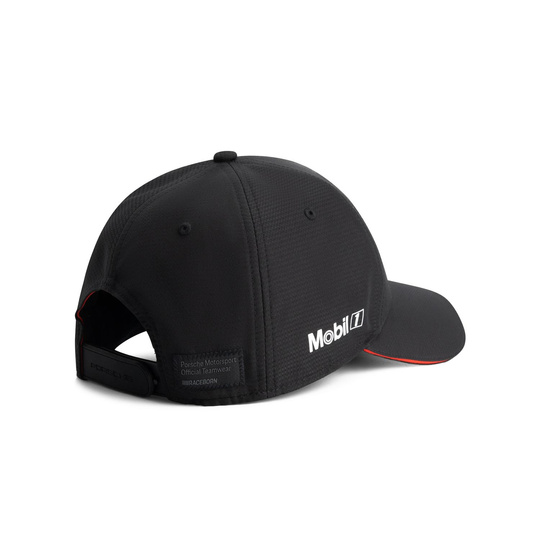 2025 Porsche Motorsport Men's TAG Heuer Black Baseball Cap