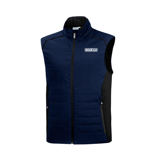 Chaleco impermeable Sparco Wind MY22 azul marino