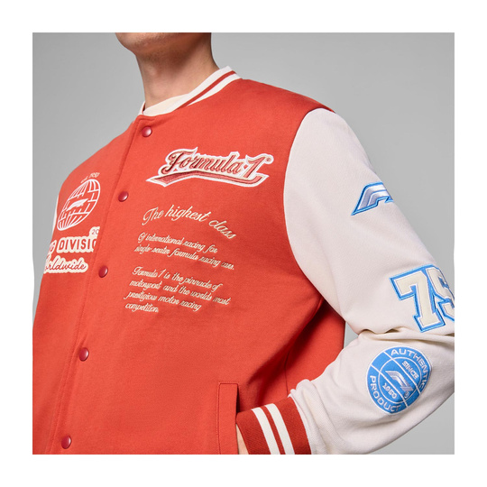  2025 Formula 1 Puma Men's Heritage Versity Jacket