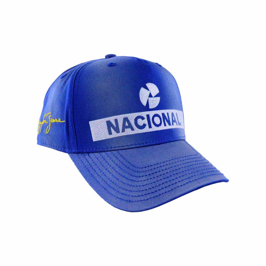 2025 Ayrton Senna F1 Nacional Vintage Wash Mens baseball cap