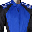 Mono de karting OMP KS-3X negro/azul (FIA)