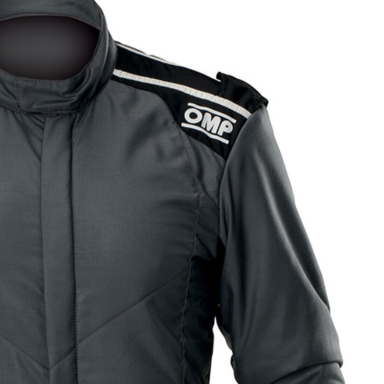 OMP ONE EVO AIR Race Suit Grey-Black (FIA)