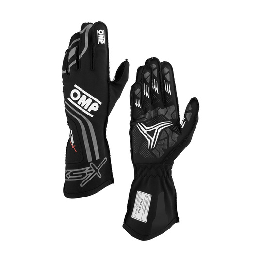 OMP Italy KS-X 8877-2022 Karting Gloves Black