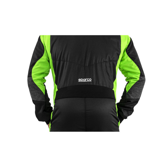 Sparco Futura Race Suit Black/Green (FIA)