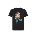 2024 Mercedes AMG Petronas F1 Children's Caricature Graphic GR T-shirt