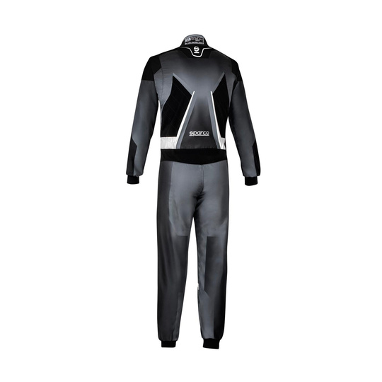 Combinaison karting enfant Sparco Prime K noire/grise (FIA)