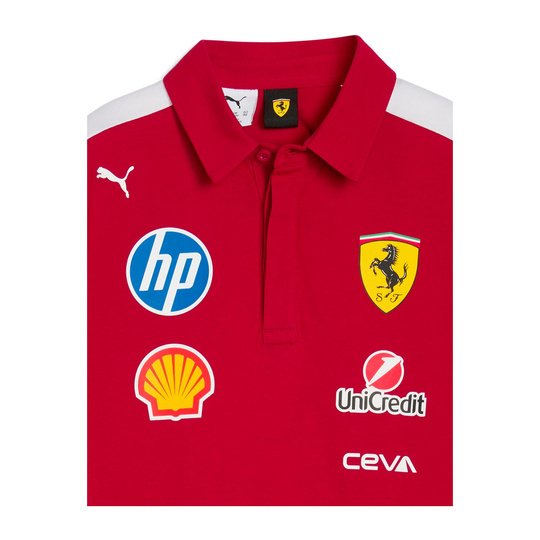 2025 Scuderia Ferrari F1 Kids Team Polo