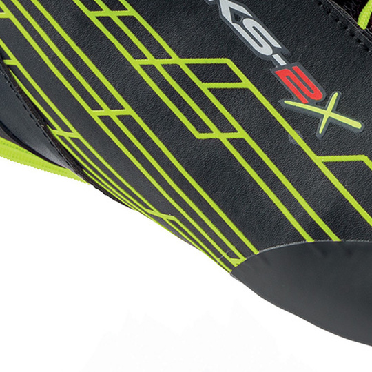 Botas OMP KS-2X negras/amarillas (FIA)