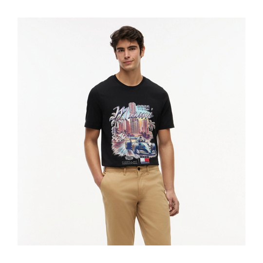 2026 Cadillac F1 Miami Graphic T-shirt Black