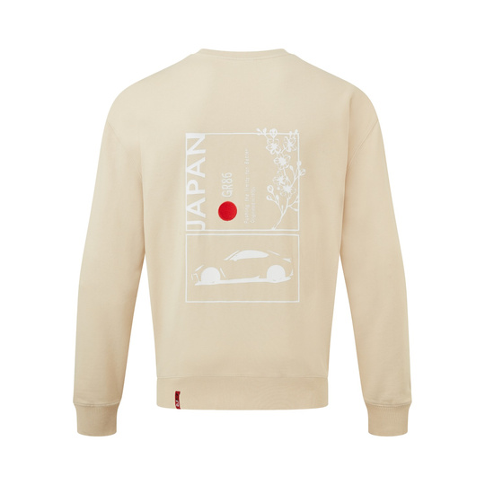 2026 Toyota Gazoo Racing Japan Sweatshirt Beige