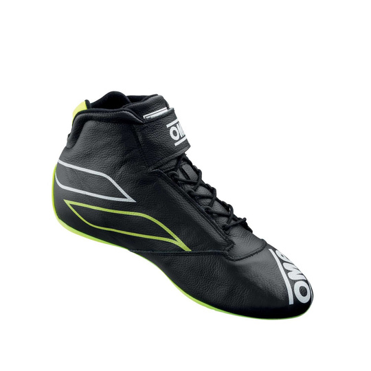 Chaussures OMP One-S MY20 noires/jaunes (FIA)