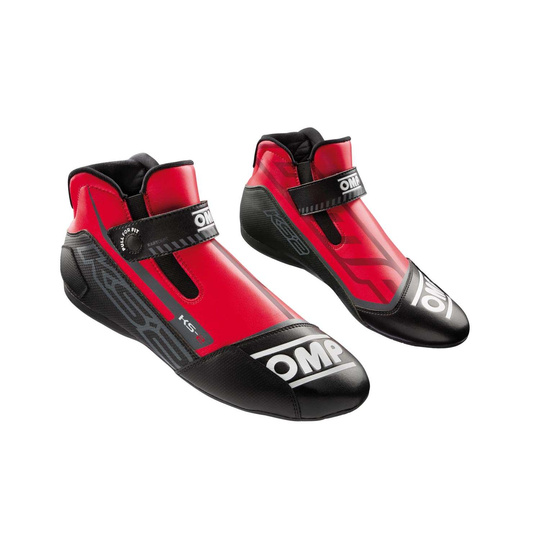 OMP Italy KS-2 MY21 Karting Shoes Red