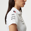  Mercedes AMG Germany F1 Ladies Team Polo Shirt White