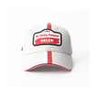 Casquette Rally Poland Stripe grise