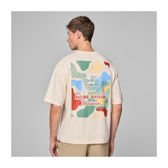 2025 Formula 1 Puma Men's Camo Graphic Beige T-shirt