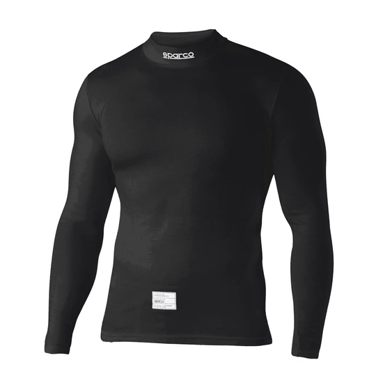 Sparco RW-4 MY22 Roll-Neck Underwear Top Black (FIA)