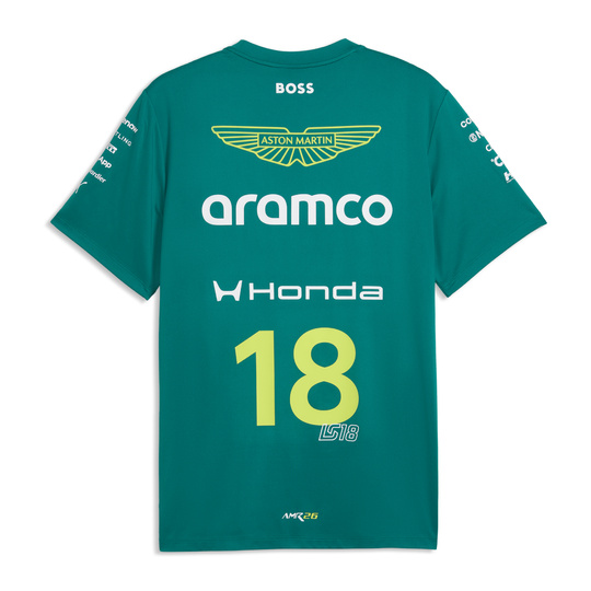 Camiseta Team Aston Martin F1 Lance Stroll 2026