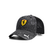 2025 Scuderia Ferrari F1 Men's Trucker Baseball Cap Black