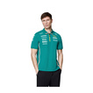 2025 Aston Martin Aramco F1 Mens Team Polo shirt