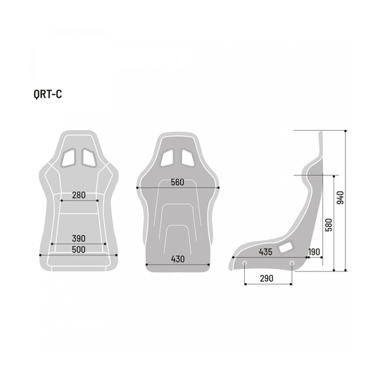 Asiento baquet Sparco QRT-C MY20 (FIA)