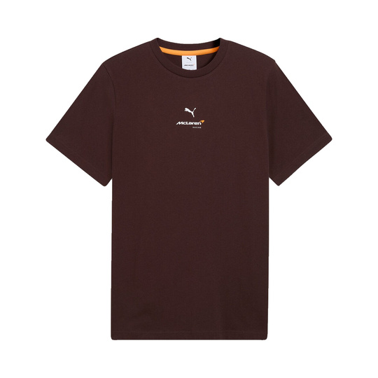 T-shirt McLaren F1 Small Logo 2026 marron