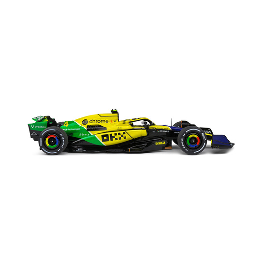 McLaren MCL38 1:18 Race Car Lando Norris Monaco GP