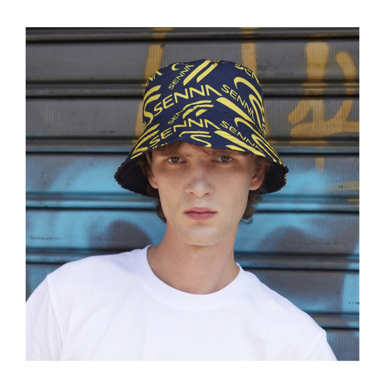Gorro de pescador Ayrton Senna Collection Helmet Reversible 2026
