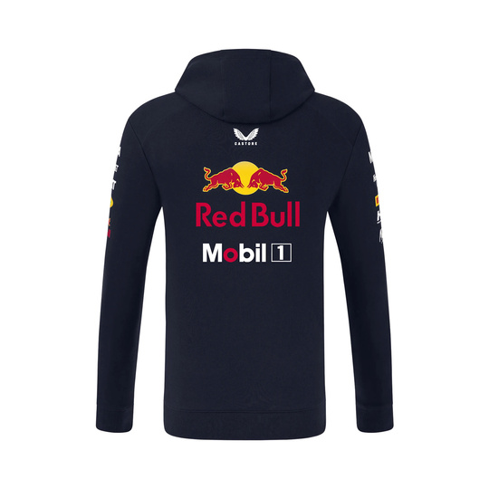2025 Red Bull Racing F1 Mens Zip Team Hoodie
