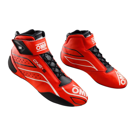 OMP One-S MY20 Racing Shoes Red (FIA)