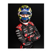 Casco en miniatura Haas F1 Oliver Bearman 1:5