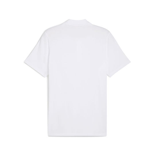 2025 Formula 1 Men's White Polo with Small Logo