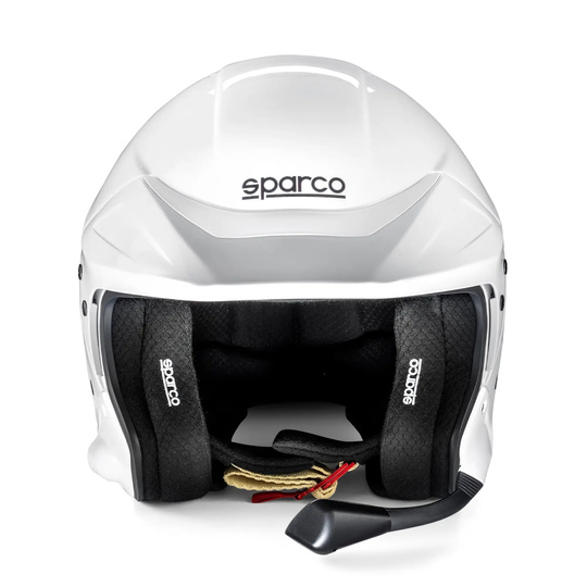 Casque Sparco Flux RJ-i blanc/noir (FIA)