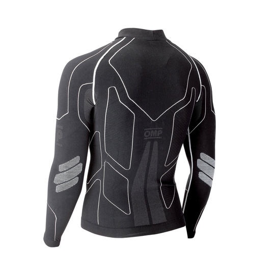 OMP KS-Winter-R Roll-Neck Underwear Top Black