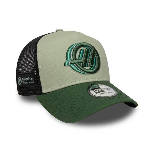 2026 Haas F1 USA Mens Seasonal Trucker baseball cap green