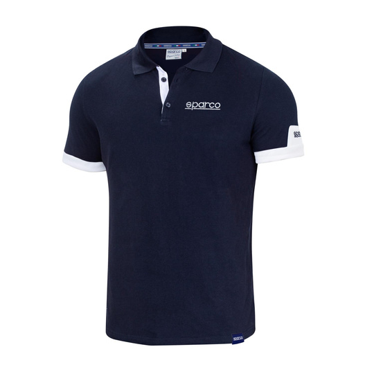 Sparco Corporate Polo Shirt Navy Blue