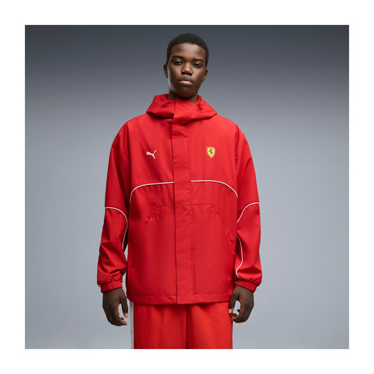 2026 Scuderia Ferrari F1 Rain Jacket Red