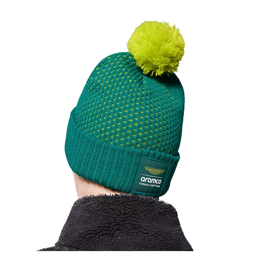 2025 Aston Martin Aramco F1 Mens Team Winter Hat