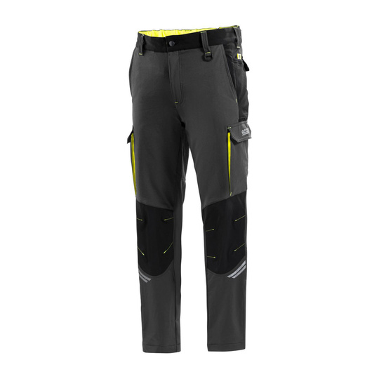 Pantalon Sparco Tech gris/jaune