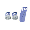 Couvre-pédales OMP OA/1069 bleus