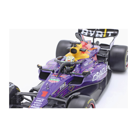 Red Bull Racing RB19 1:18 Model Car Max Verstappen Las Vegas GP