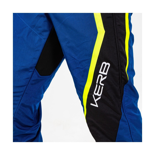 Combinaison karting Sparco Kerb MY20 grise/jaune (CIK)