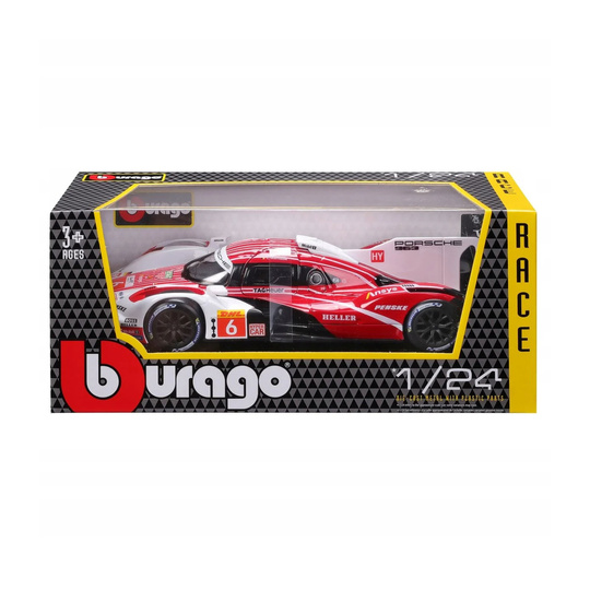 WEC Penske Motorsport #6 Porsche 963 Model Car 1:24 