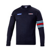 Sudadera Sparco Crew Neck Martini Racing azul marino