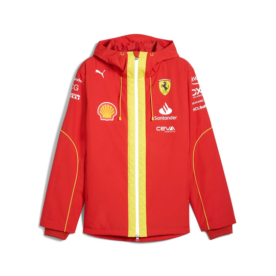2024 Scuderia Ferrari F1 Men's Team Pro Rain Jacket