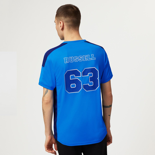  Mercedes Germany AMG F1 Mens George Russell Sports T-shirt