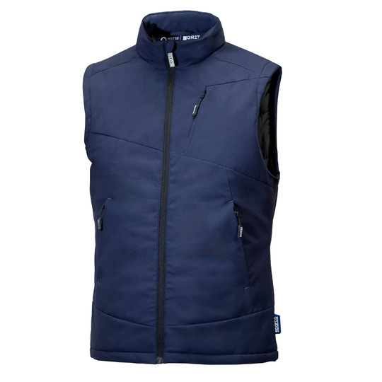 Sparco Grit Vest Navy Blue