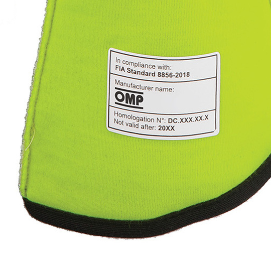 Guantes OMP One-S MY25 amarillos (FIA)