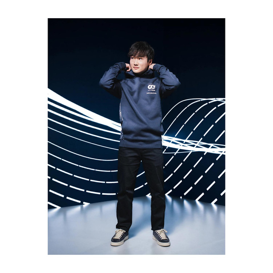  Scuderia Alpha Tauri Mens Team Hooded Sweatshirt