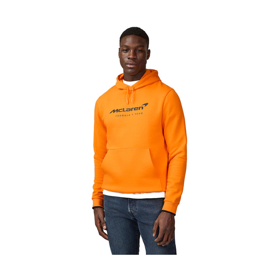 2025 McLaren F1 UK Mens Essentials Hoodie orange