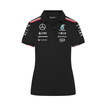2024 Mercedes AMG Petronas F1 Team Women's Black Polo